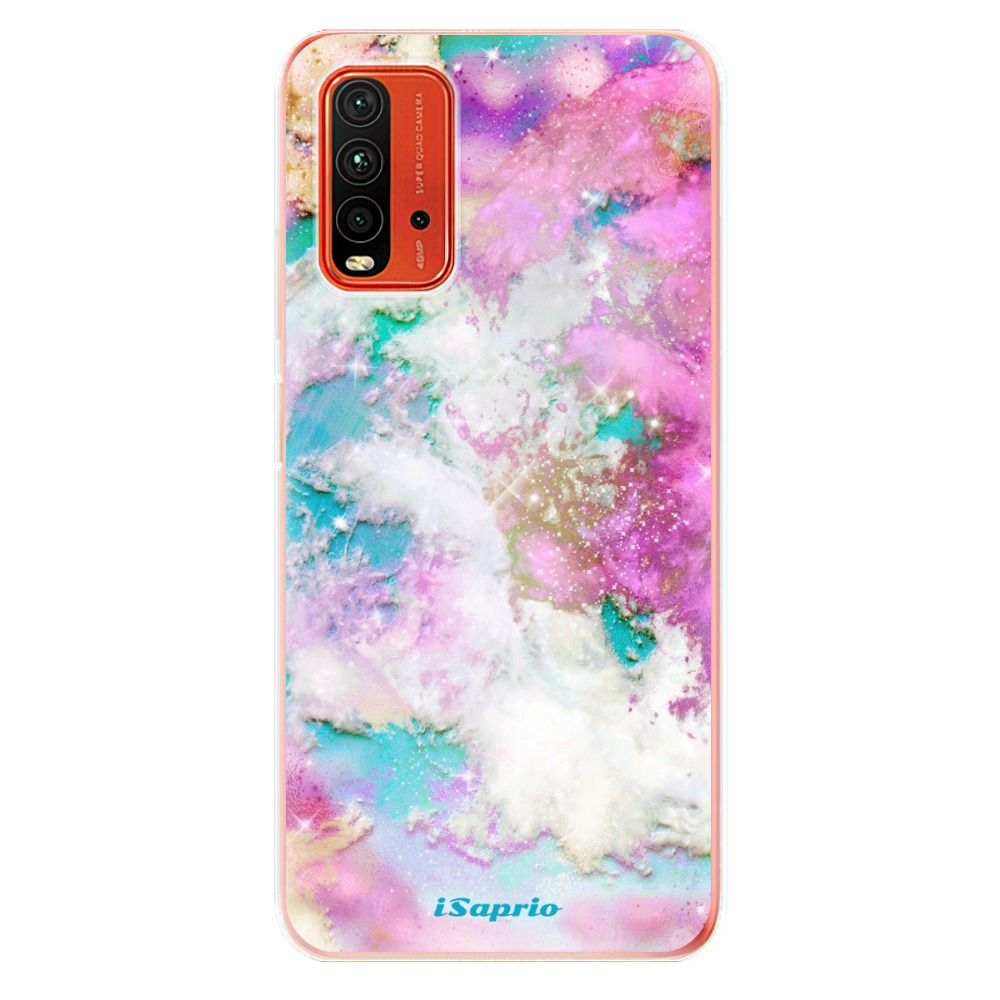 Odolné silikónové puzdro iSaprio - Galactic Paper - Xiaomi Redmi 9T