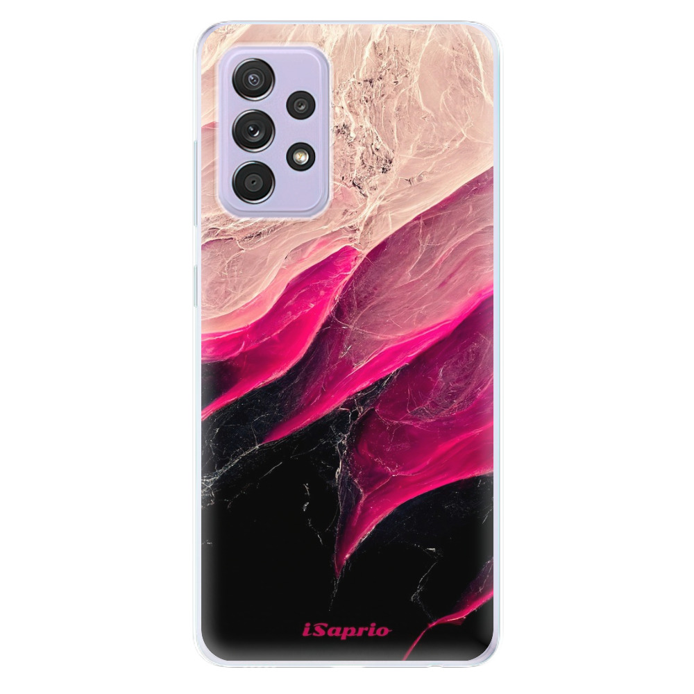 Odolné silikónové puzdro iSaprio - Black and Pink - Samsung Galaxy A52/A52 5G