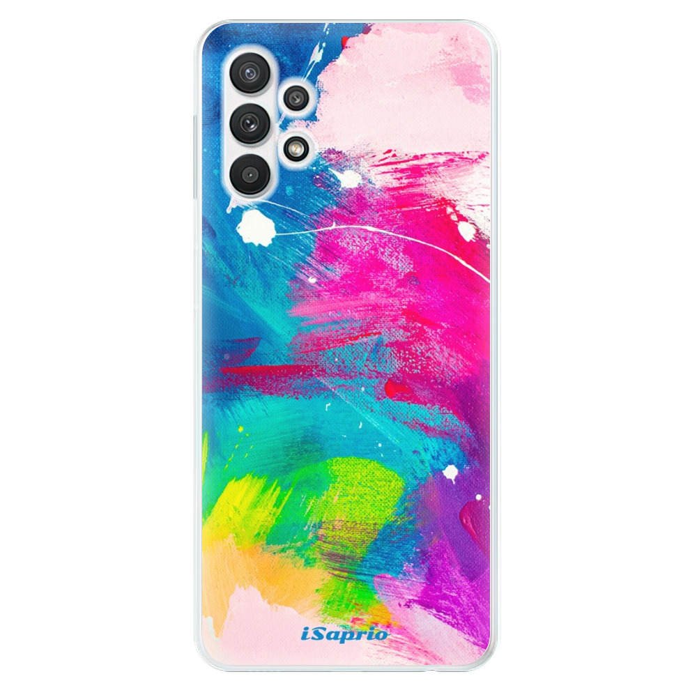 Odolné silikónové puzdro iSaprio - Abstract Paint 03 - Samsung Galaxy A32