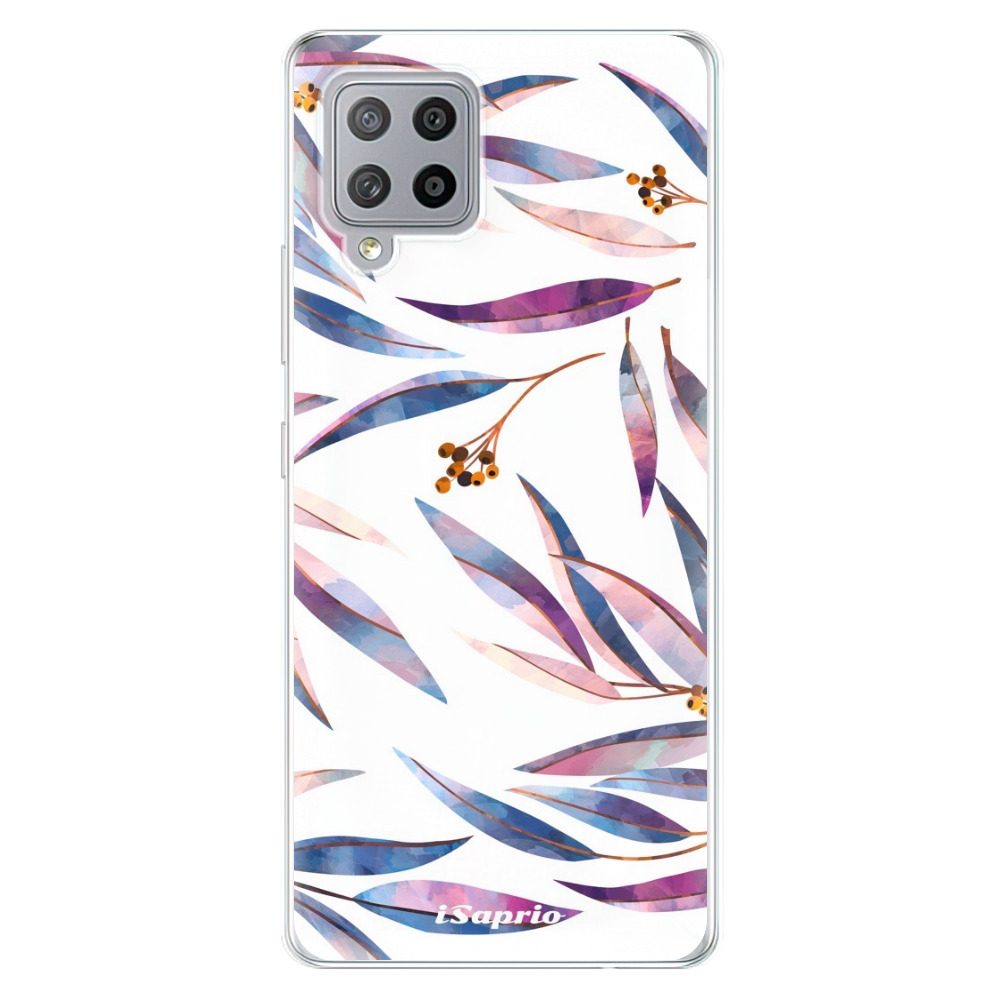 Odolné silikónové puzdro iSaprio - Eucalyptus - Samsung Galaxy A42