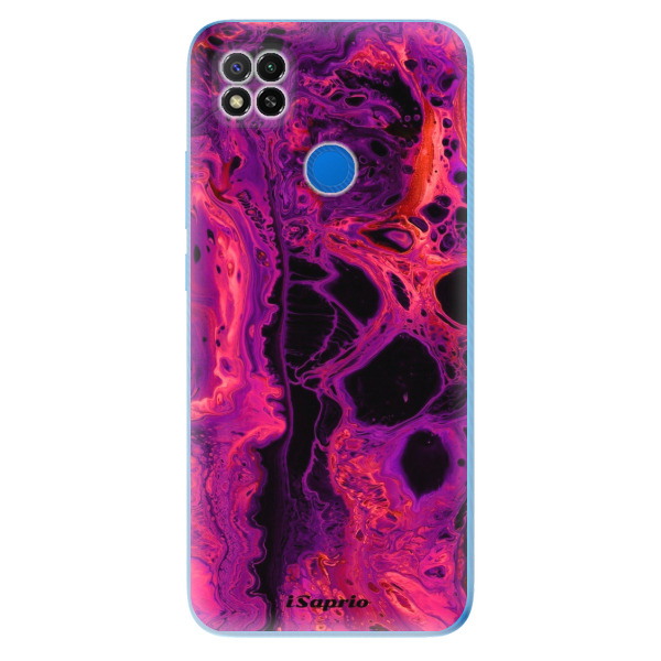 Odolné silikónové puzdro iSaprio - Abstract Dark 01 - Xiaomi Redmi 9C