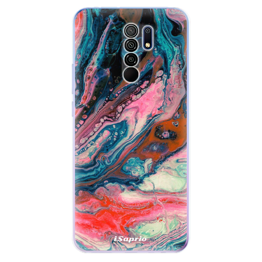 Odolné silikónové puzdro iSaprio - Abstract Paint 01 - Xiaomi Redmi 9