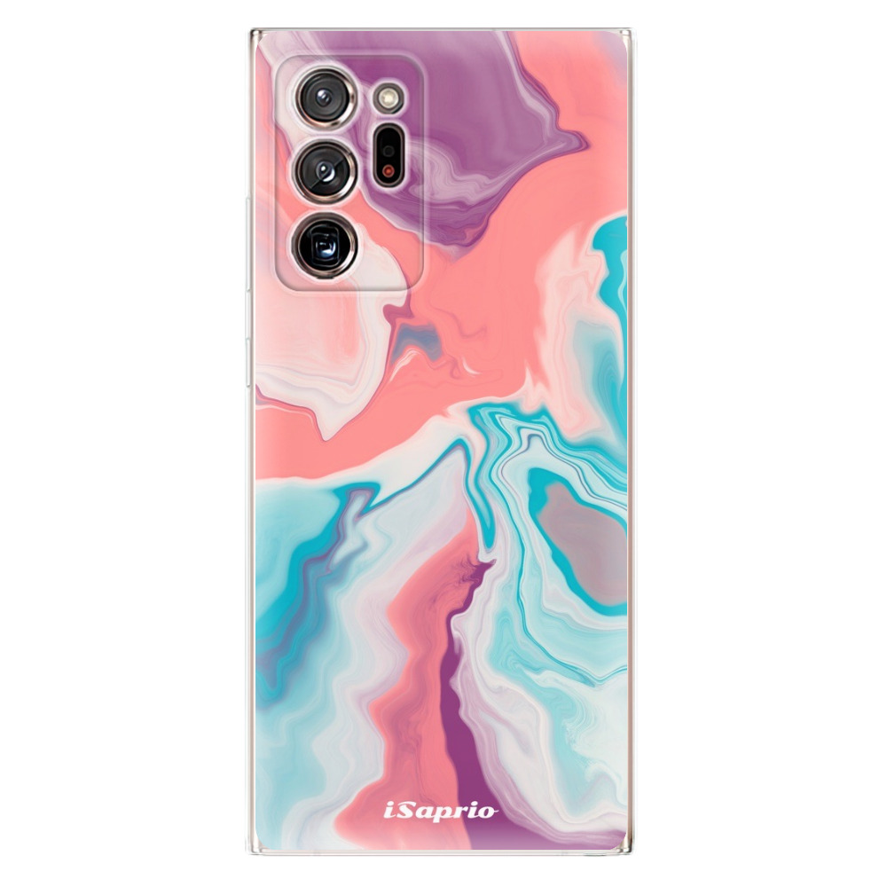Odolné silikónové puzdro iSaprio - New Liquid - Samsung Galaxy Note 20 Ultra