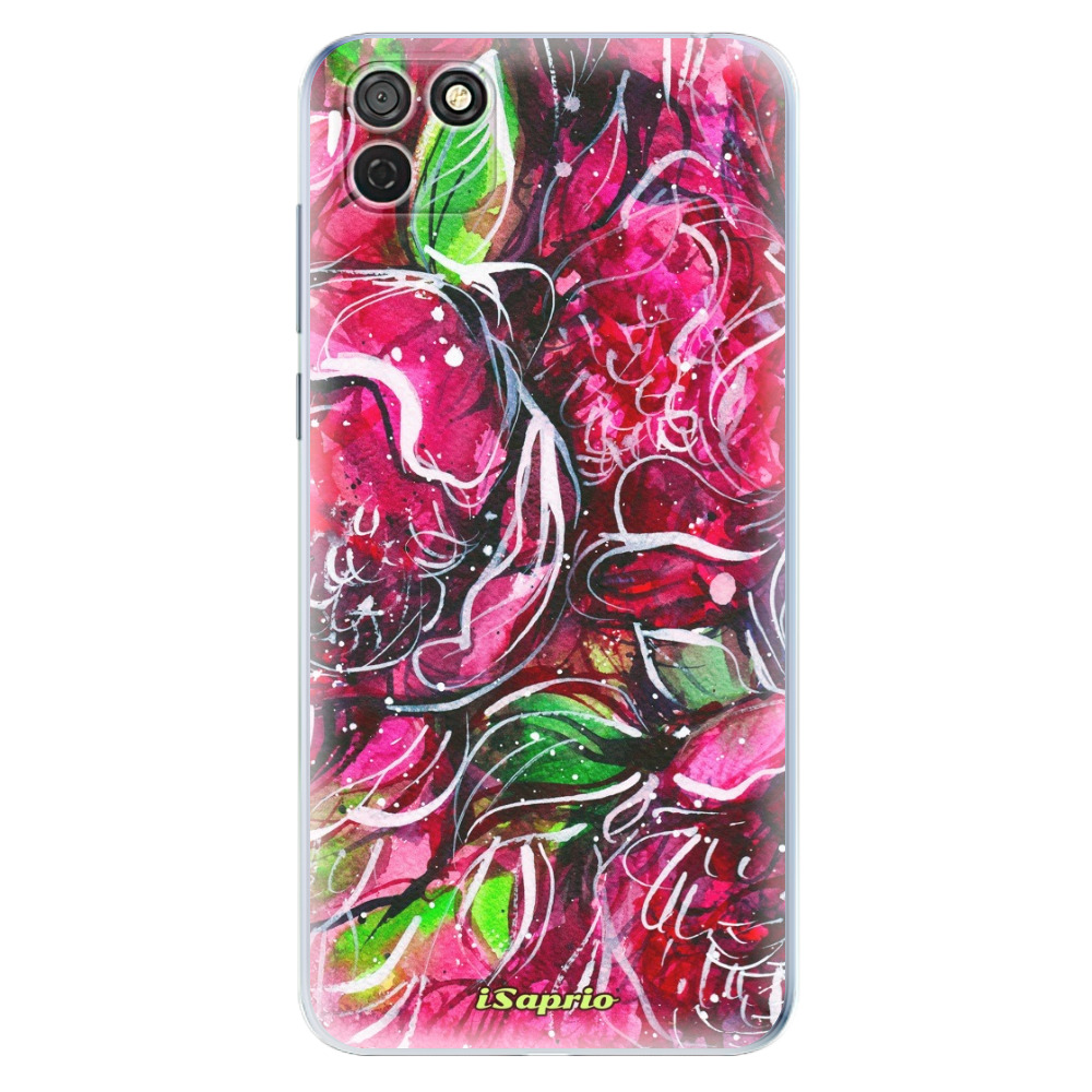 Odolné silikónové puzdro iSaprio - Burgundy - Honor 9S