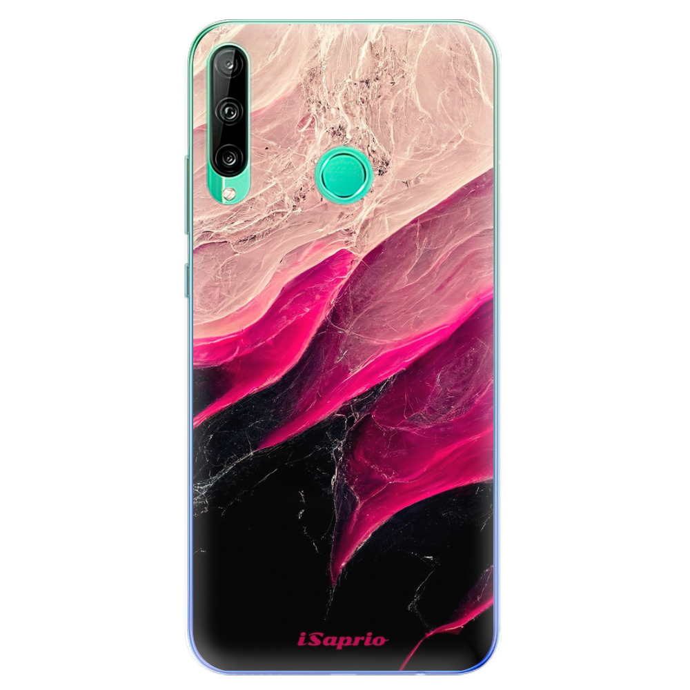 Odolné silikónové puzdro iSaprio - Black and Pink - Huawei P40 Lite E