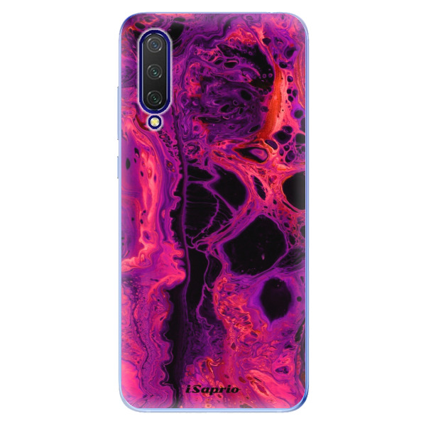 Odolné silikónové puzdro iSaprio - Abstract Dark 01 - Xiaomi Mi 9 Lite