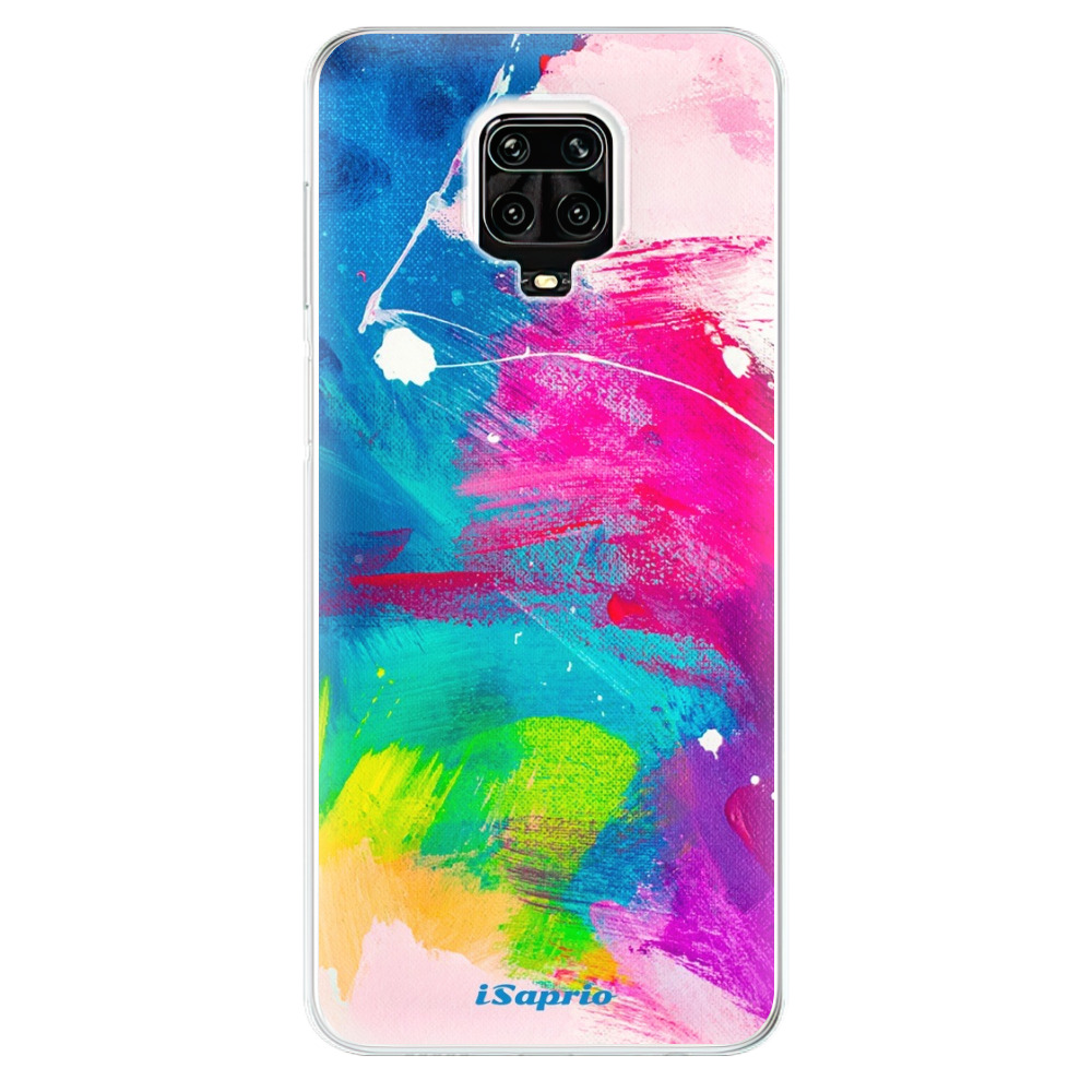 Odolné silikónové puzdro iSaprio - Abstract Paint 03 - Xiaomi Redmi Note 9 Pro / Note 9S
