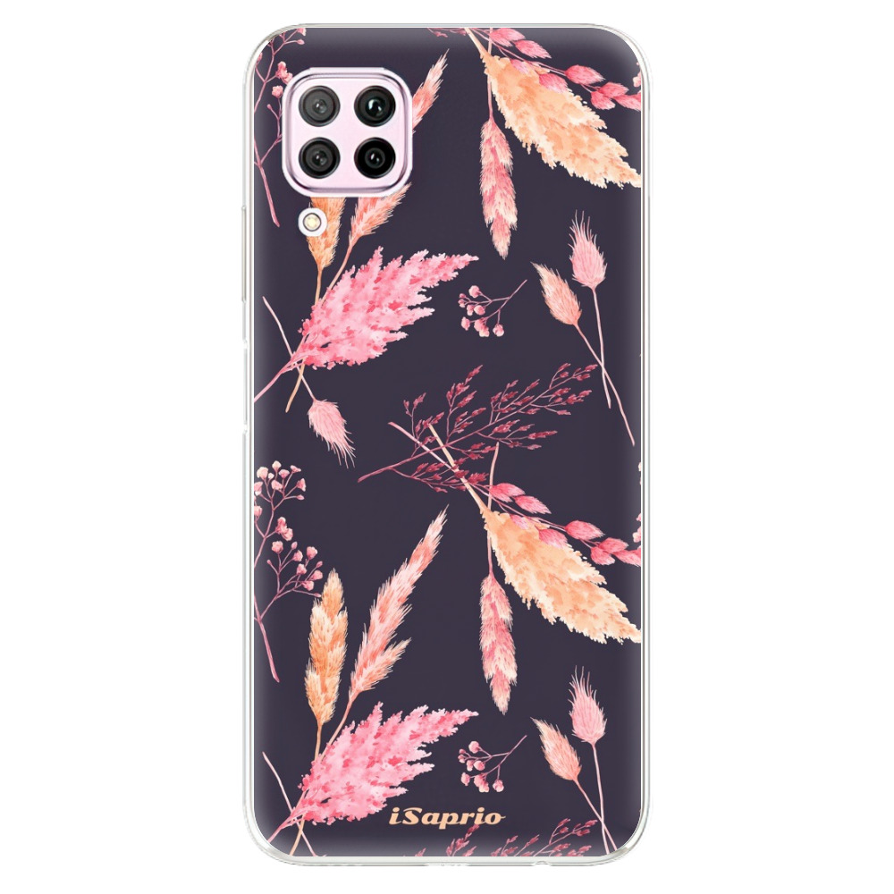 Odolné silikónové puzdro iSaprio - Herbal Pattern - Huawei P40 Lite