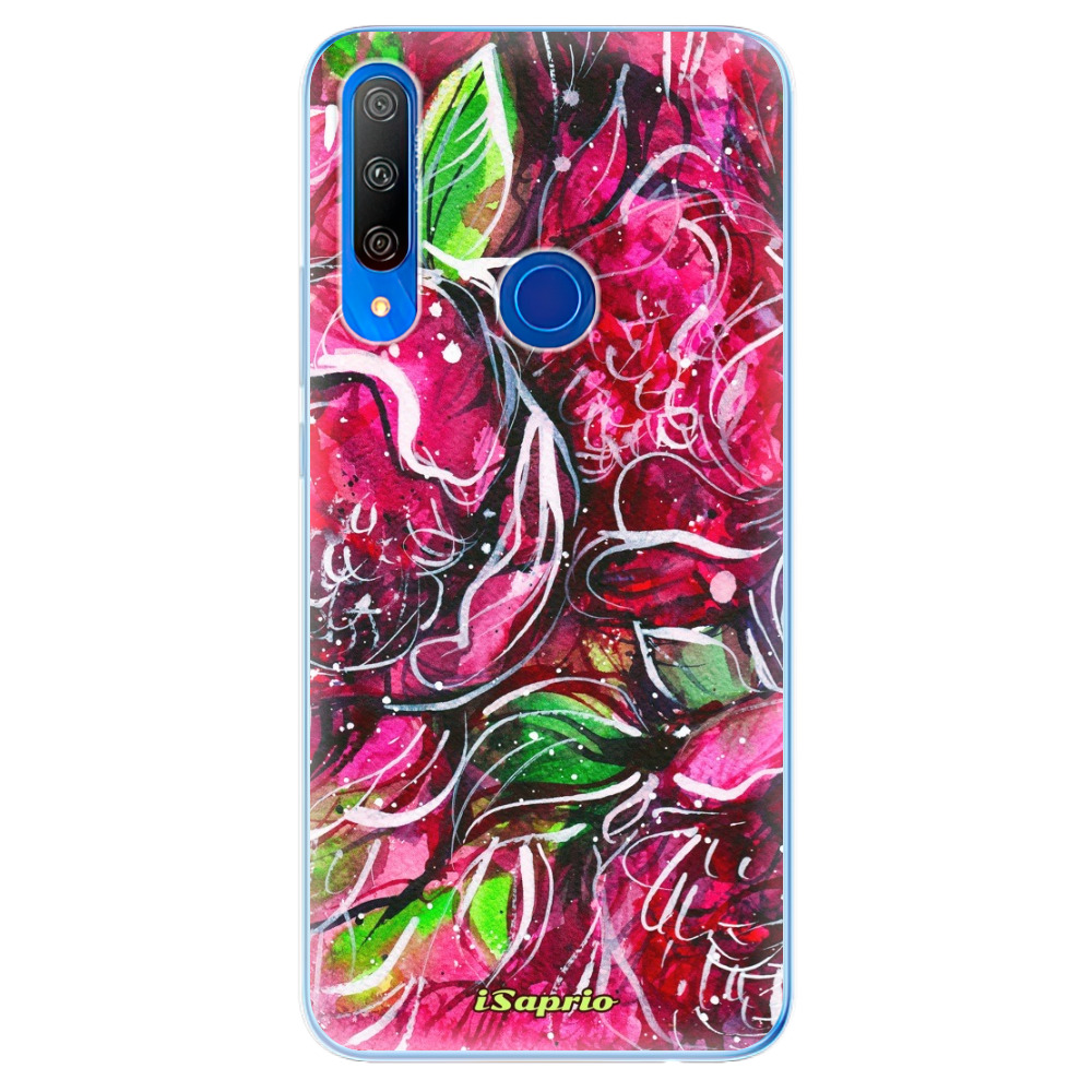 Odolné silikónové puzdro iSaprio - Burgundy - Huawei Honor 9X