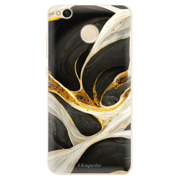 Odolné silikónové puzdro iSaprio - Black and Gold - Xiaomi Redmi 4X