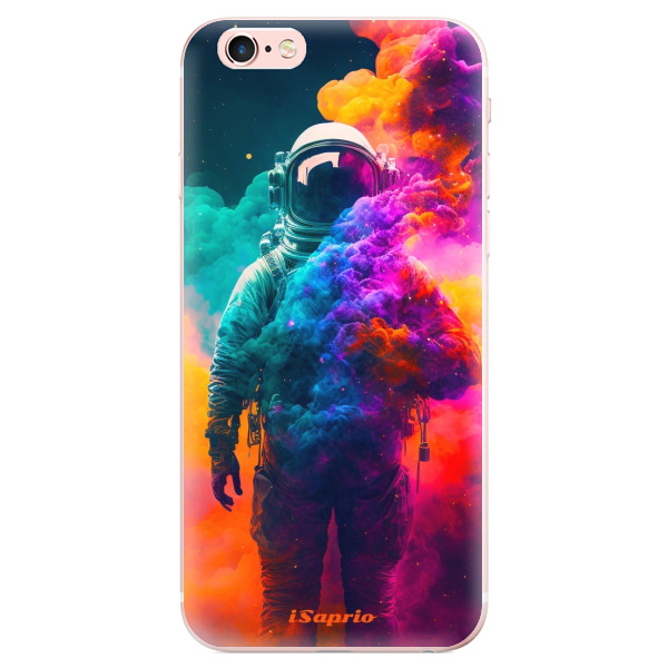 Odolné silikónové puzdro iSaprio - Astronaut in Colors - iPhone 6 Plus/6S Plus