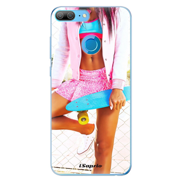 Odolné silikónové puzdro iSaprio - Skate girl 01 - Huawei Honor 9 Lite