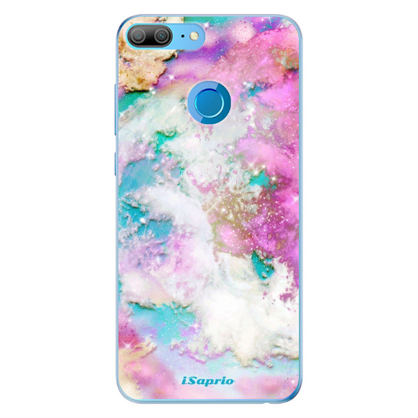 Odolné silikónové puzdro iSaprio - Galactic Paper - Huawei Honor 9 Lite