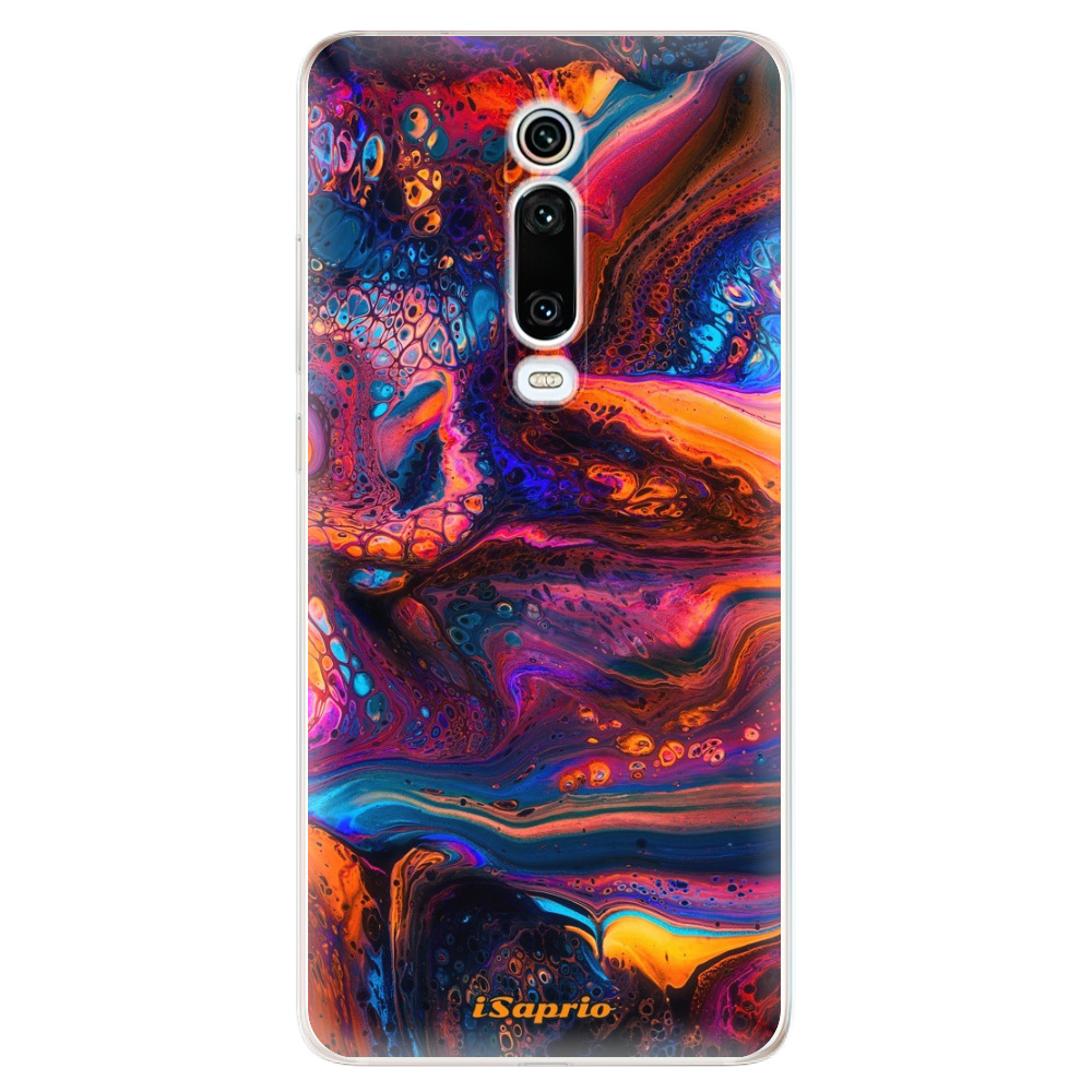 Odolné silikónové puzdro iSaprio - Abstract Paint 02 - Xiaomi Mi 9T Pro