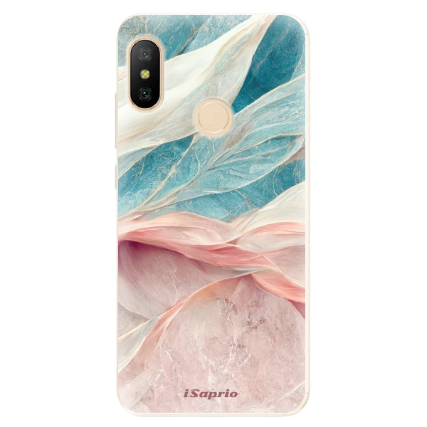 Odolné silikónové puzdro iSaprio - Pink and Blue - Xiaomi Mi A2 Lite