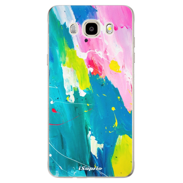 Odolné silikónové puzdro iSaprio - Abstract Paint 04 - Samsung Galaxy J5 2016