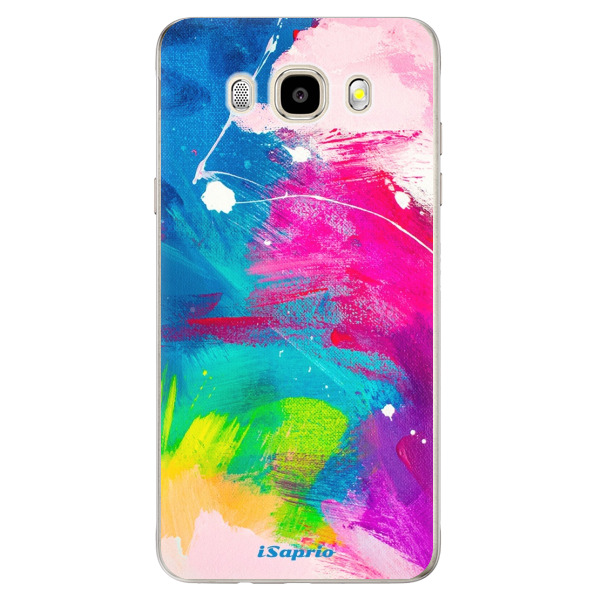 Odolné silikónové puzdro iSaprio - Abstract Paint 03 - Samsung Galaxy J5 2016