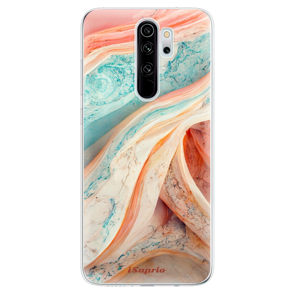 Odolné silikónové puzdro iSaprio - Orange and Blue - Xiaomi Redmi Note 8 Pro