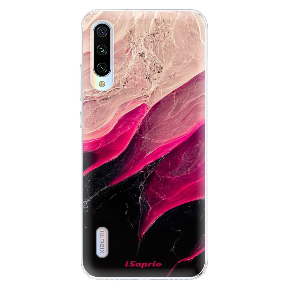 Odolné silikónové puzdro iSaprio - Black and Pink - Xiaomi Mi A3