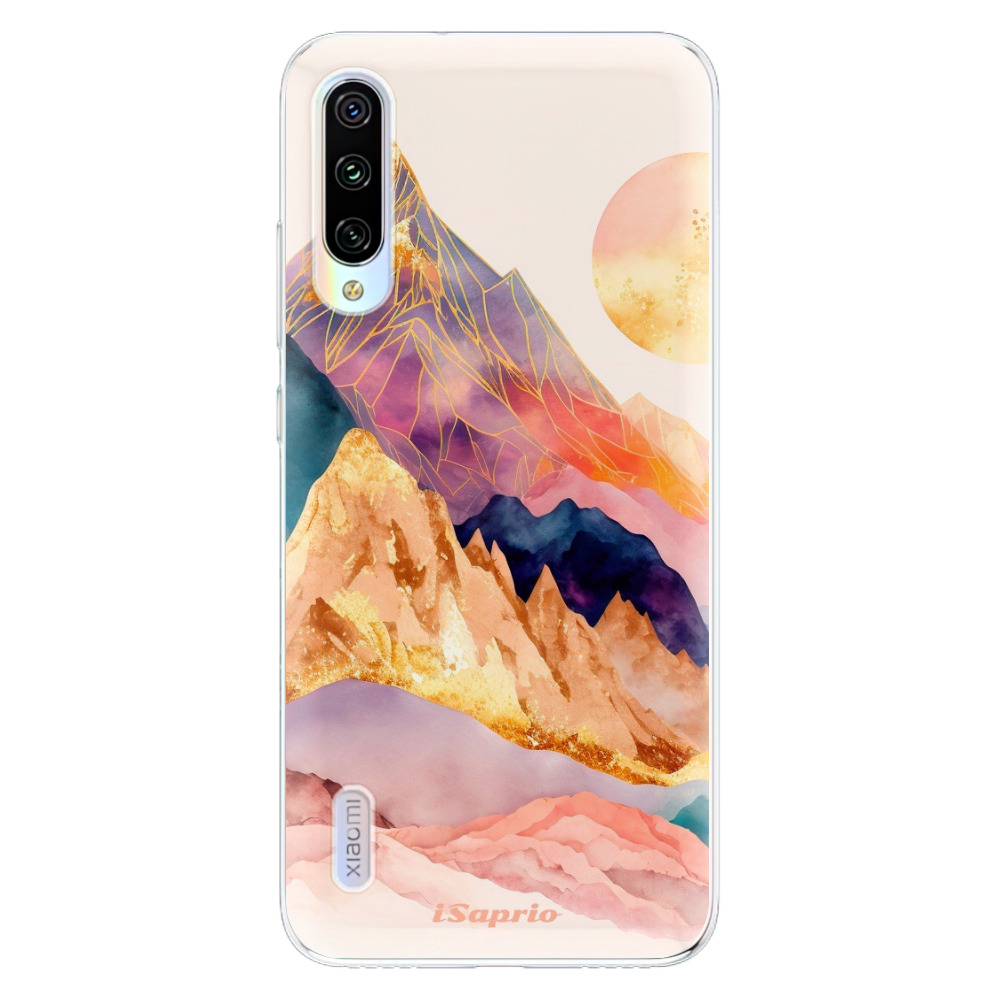 Odolné silikónové puzdro iSaprio - Abstract Mountains - Xiaomi Mi A3