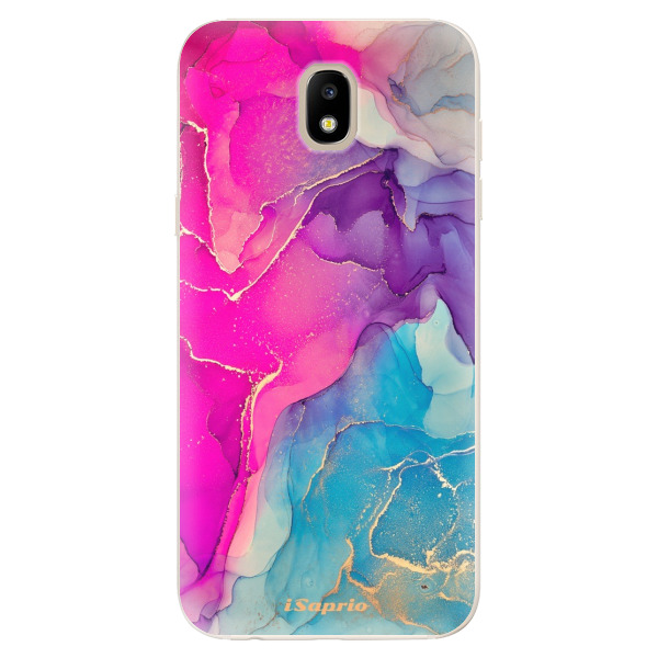 Odolné silikónové puzdro iSaprio - Purple Ink - Samsung Galaxy J5 2017