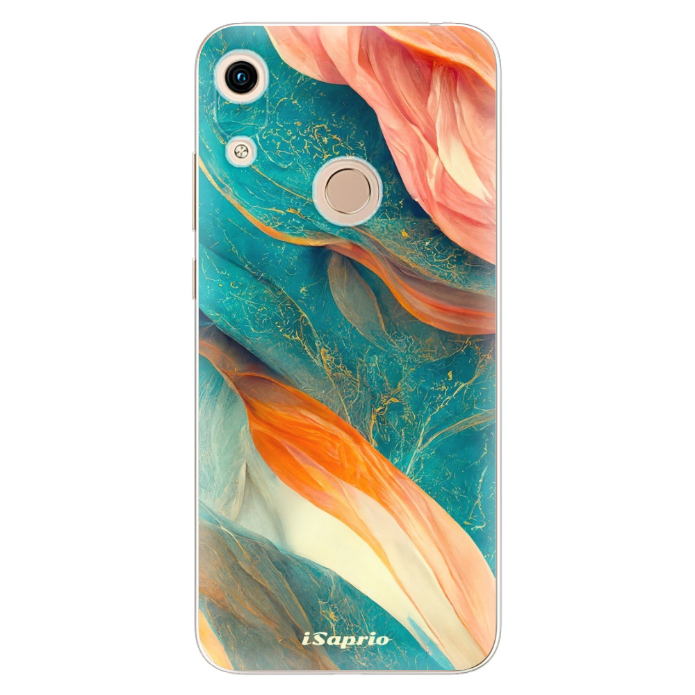 Odolné silikónové puzdro iSaprio - Abstract Marble - Huawei Honor 8A