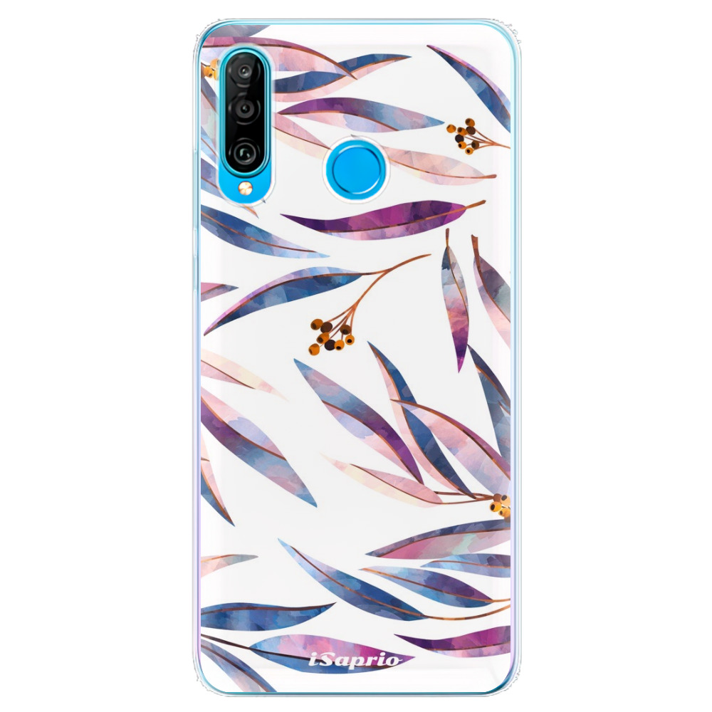 Odolné silikónové puzdro iSaprio - Eucalyptus - Huawei P30 Lite