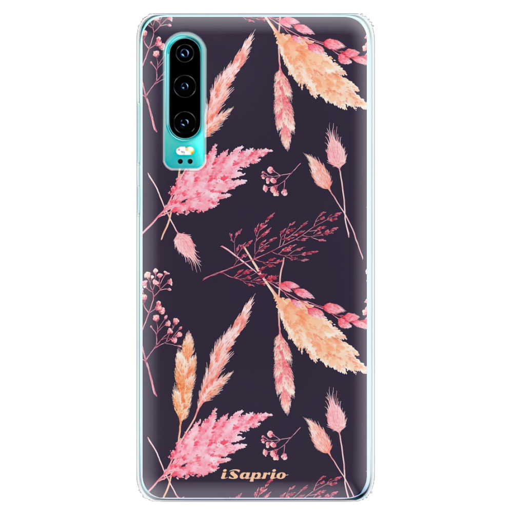 Odolné silikónové puzdro iSaprio - Herbal Pattern - Huawei P30