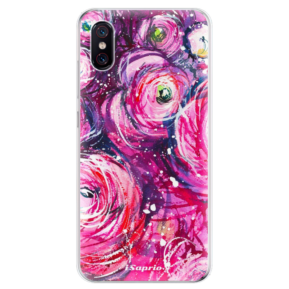 Odolné silikónové puzdro iSaprio - Pink Bouquet - Xiaomi Mi 8 Pro