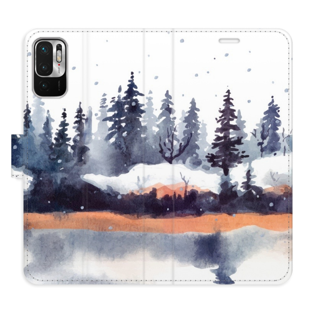 Flipové puzdro iSaprio - Winter 02 - Xiaomi Redmi Note 10 5G