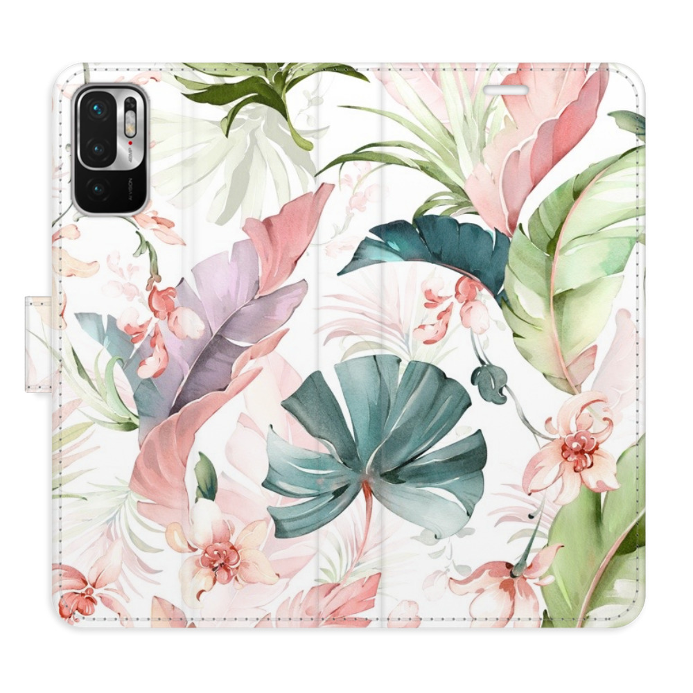 Flipové puzdro iSaprio - Flower Pattern 07 - Xiaomi Redmi Note 10 5G