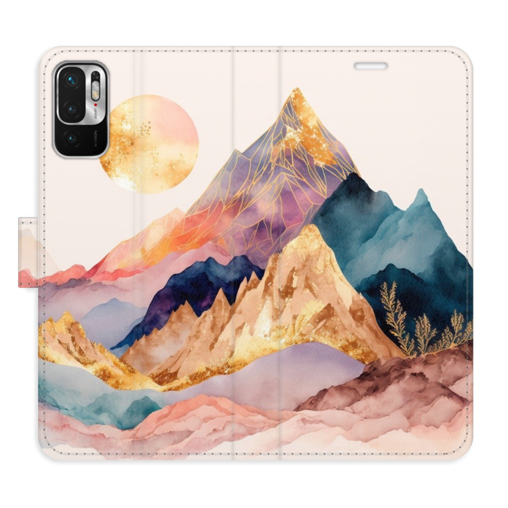 Flipové puzdro iSaprio - Beautiful Mountains - Xiaomi Redmi Note 10 5G