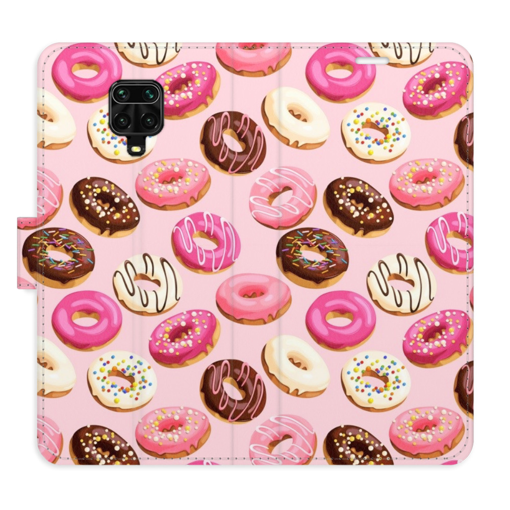 Flipové puzdro iSaprio - Donuts Pattern 03 - Xiaomi Redmi Note 9 Pro / Note 9S