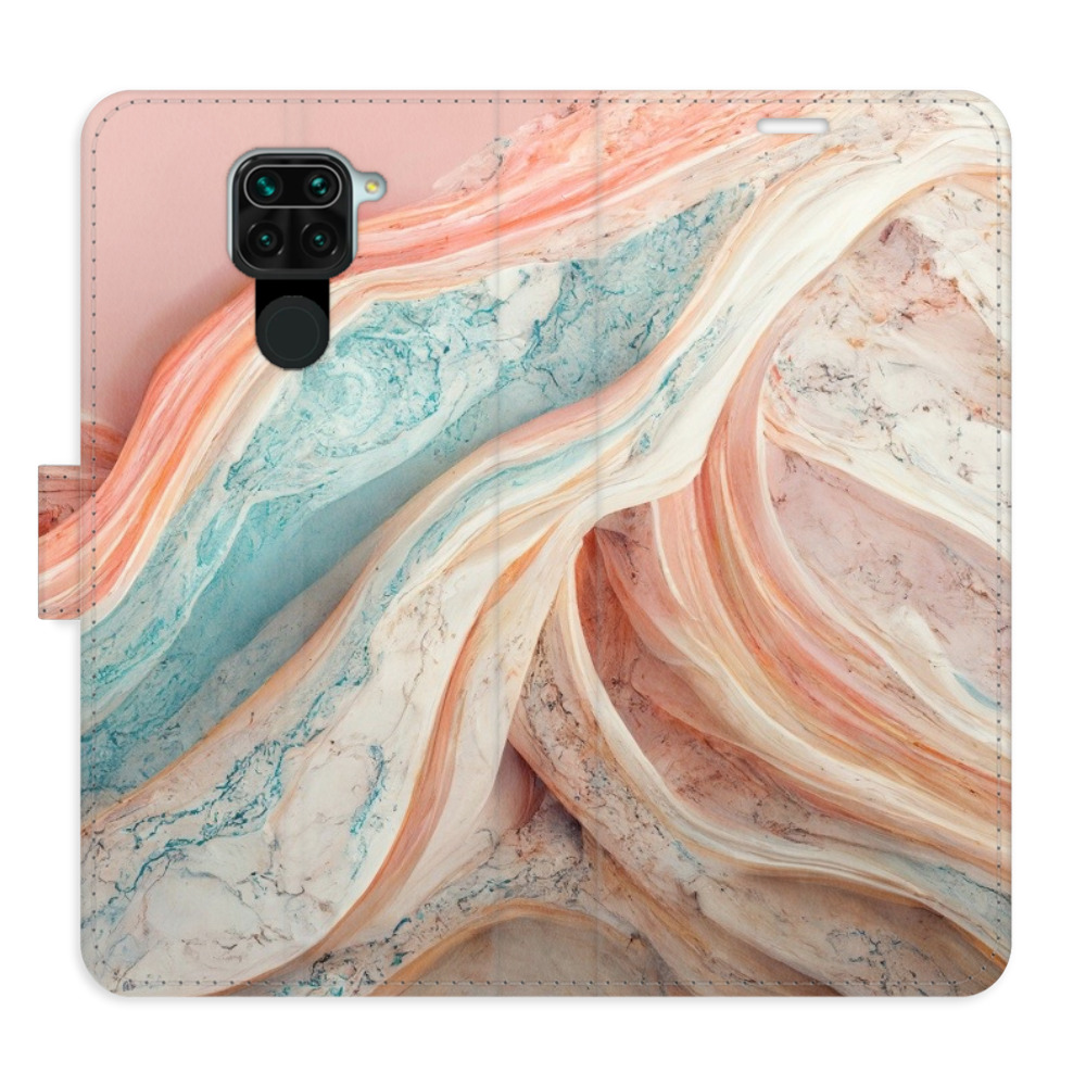 Flipové puzdro iSaprio - Colour Marble - Xiaomi Redmi Note 9