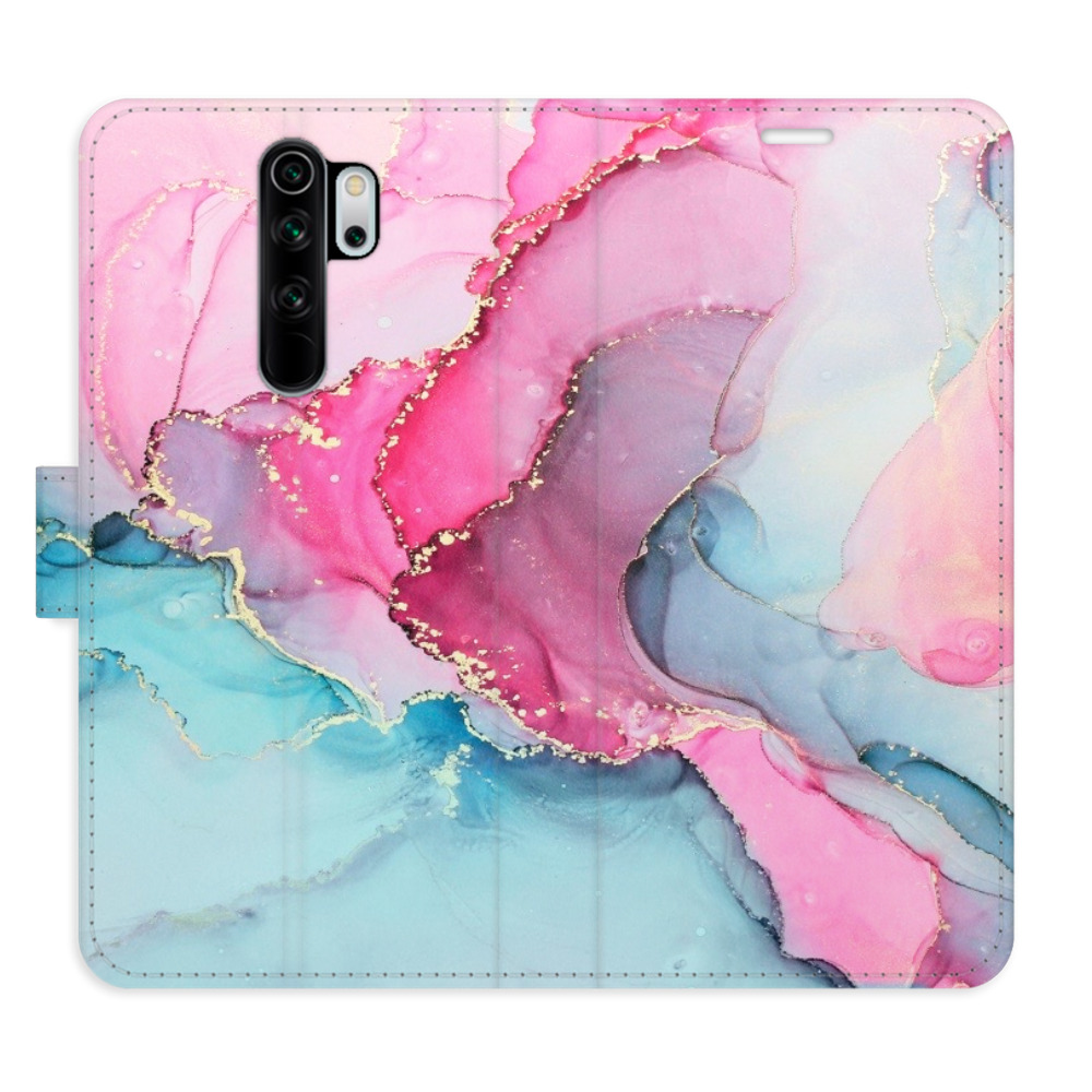 Flipové puzdro iSaprio - PinkBlue Marble - Xiaomi Redmi Note 8 Pro