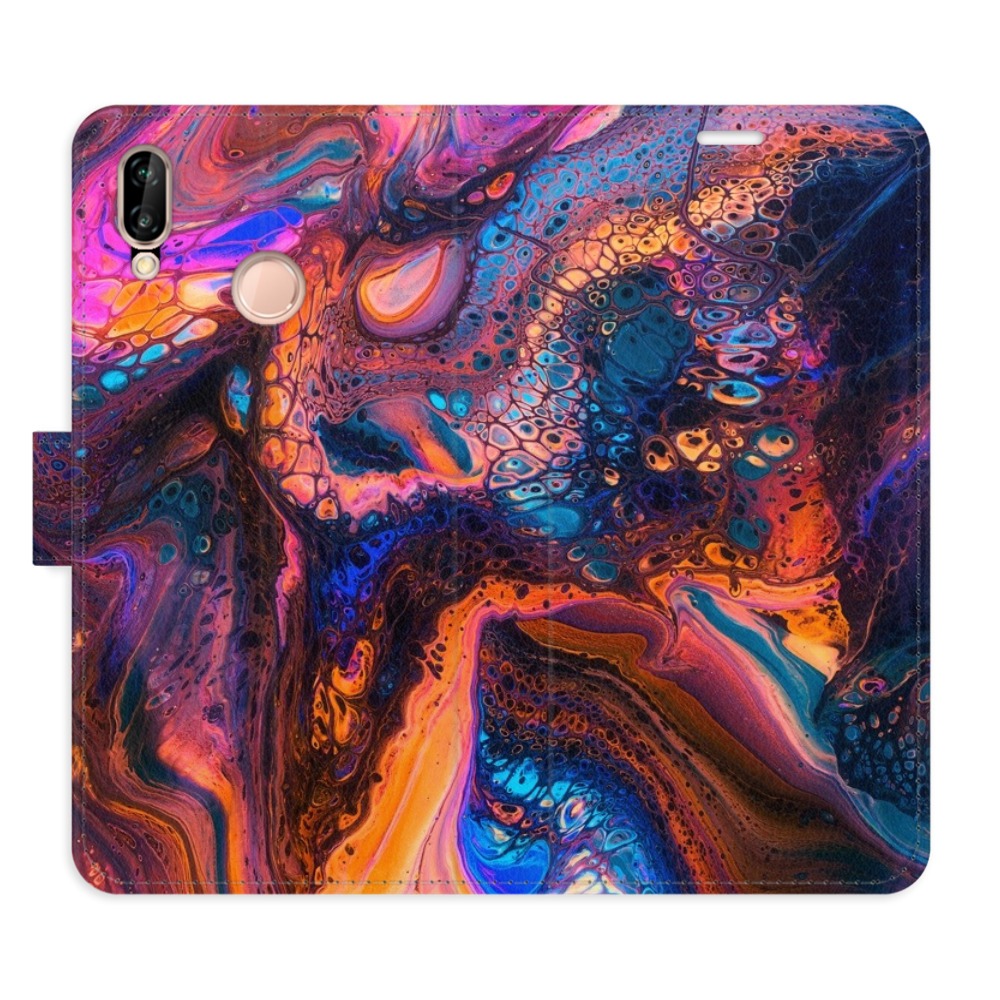 Flipové puzdro iSaprio - Magical Paint - Huawei P20 Lite