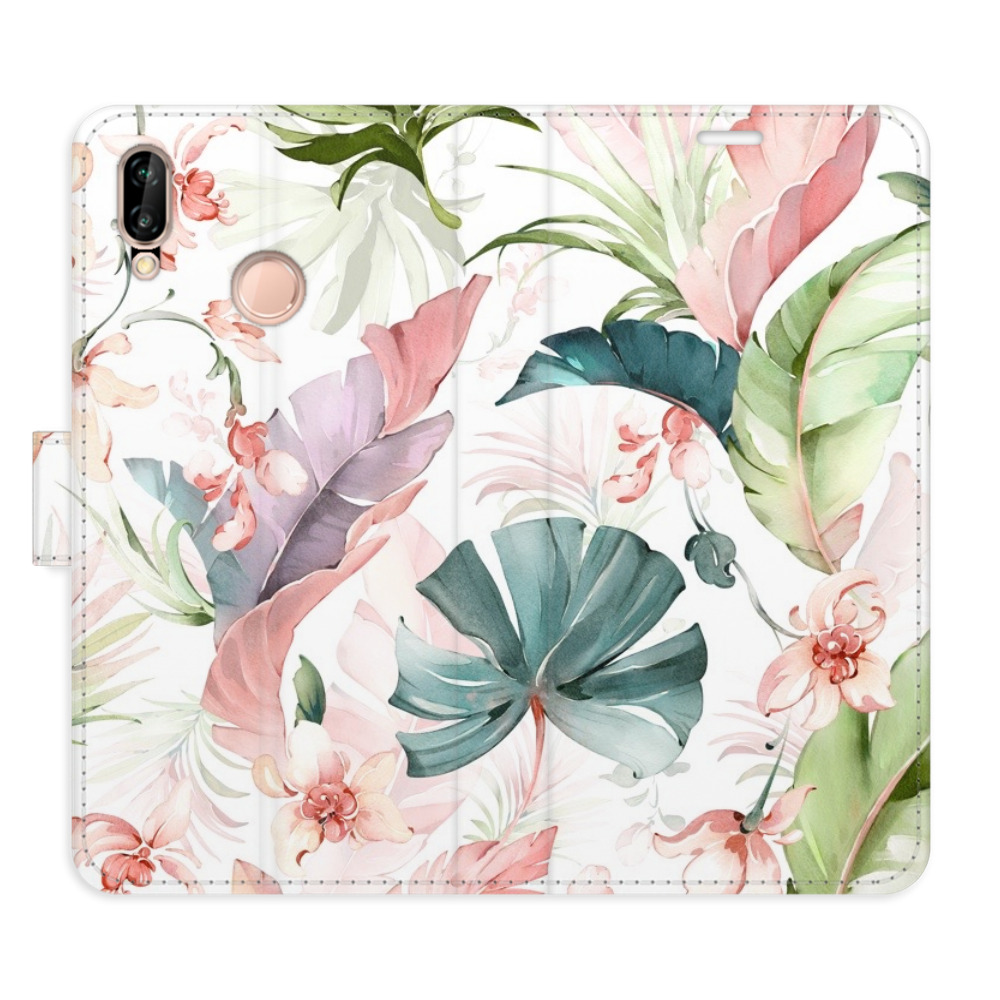 Flipové puzdro iSaprio - Flower Pattern 07 - Huawei P20 Lite