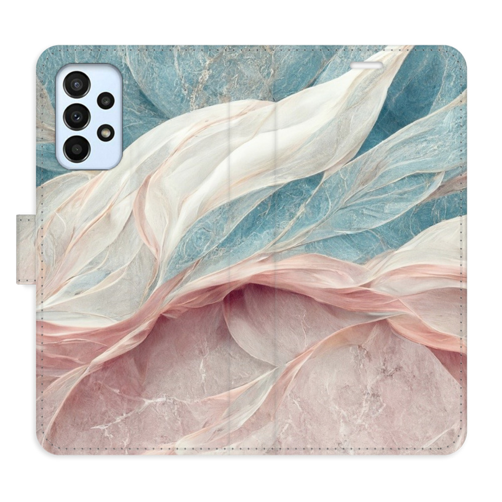 Flipové puzdro iSaprio - Old Leaves 03 - Samsung Galaxy A23 / A23 5G