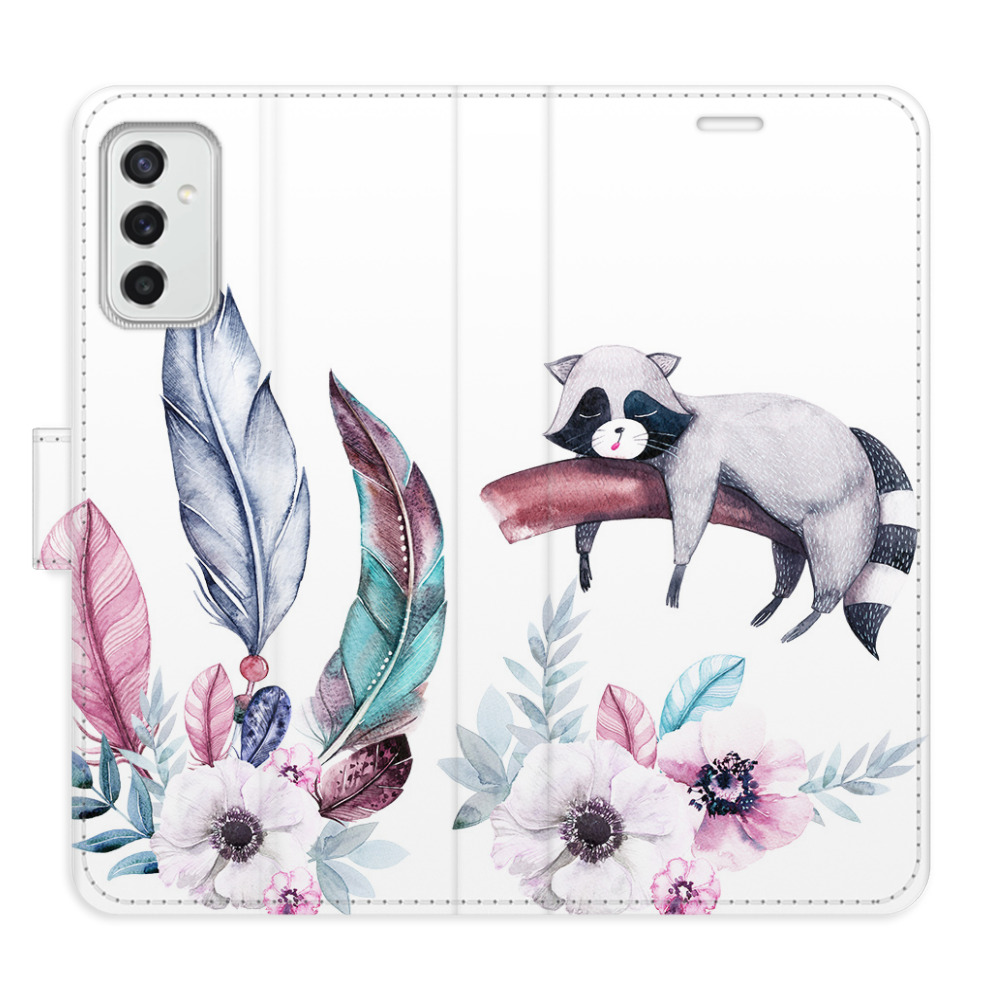 Flipové puzdro iSaprio - Lazy day 02 - Samsung Galaxy M52 5G