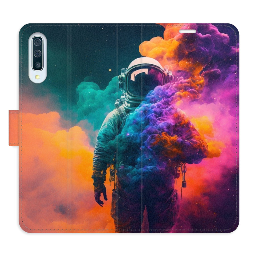 Flipové puzdro iSaprio - Astronaut in Colours 02 - Samsung Galaxy A50