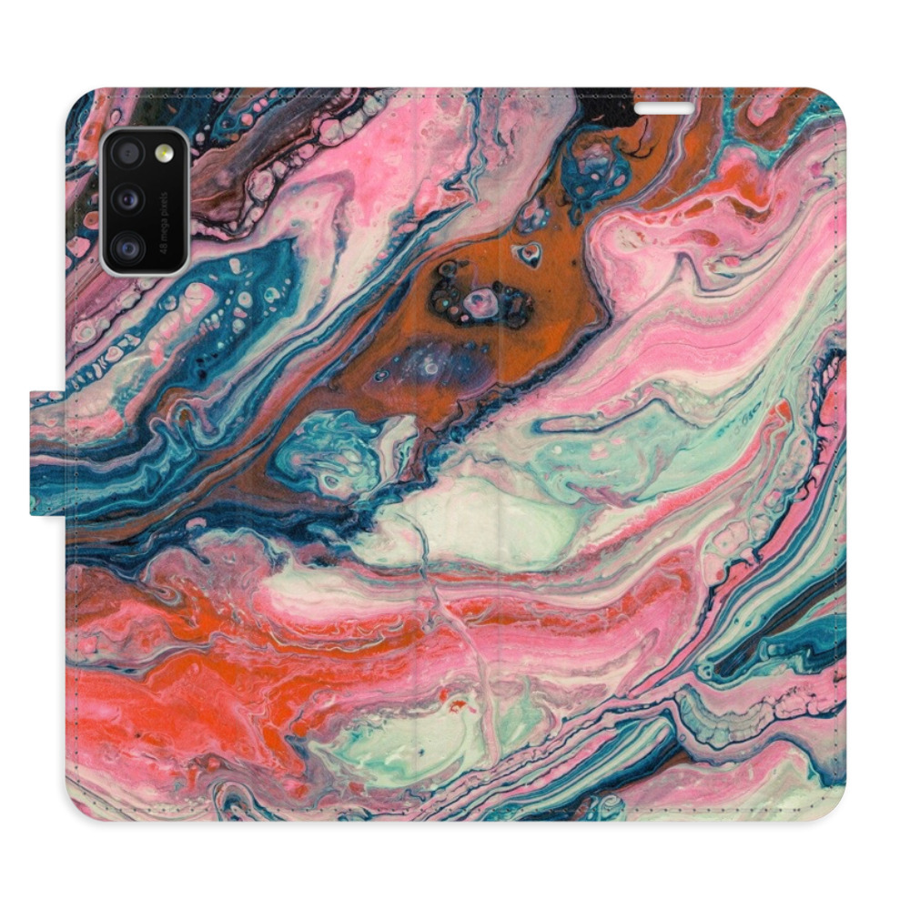 Flipové puzdro iSaprio - Retro Paint - Samsung Galaxy A41