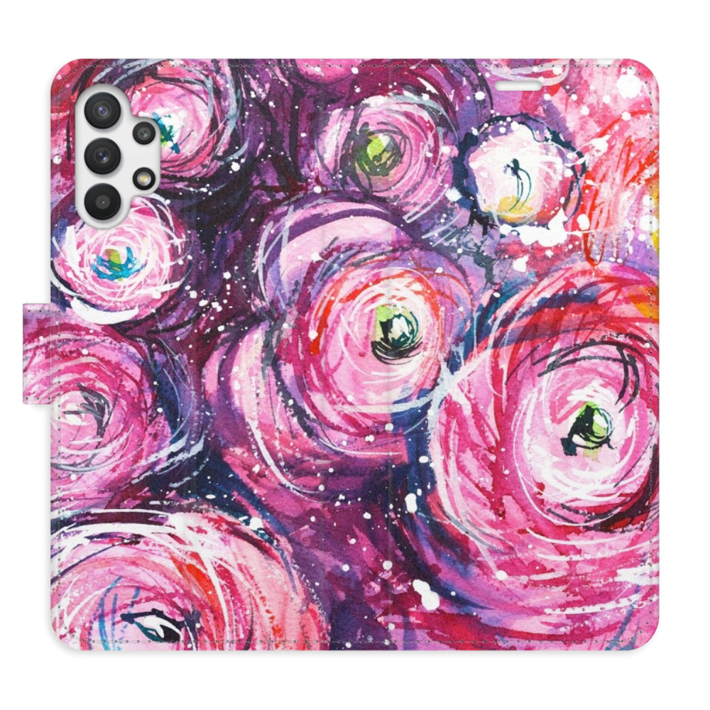 Flipové puzdro iSaprio - Retro Paint 02 - Samsung Galaxy A32 5G