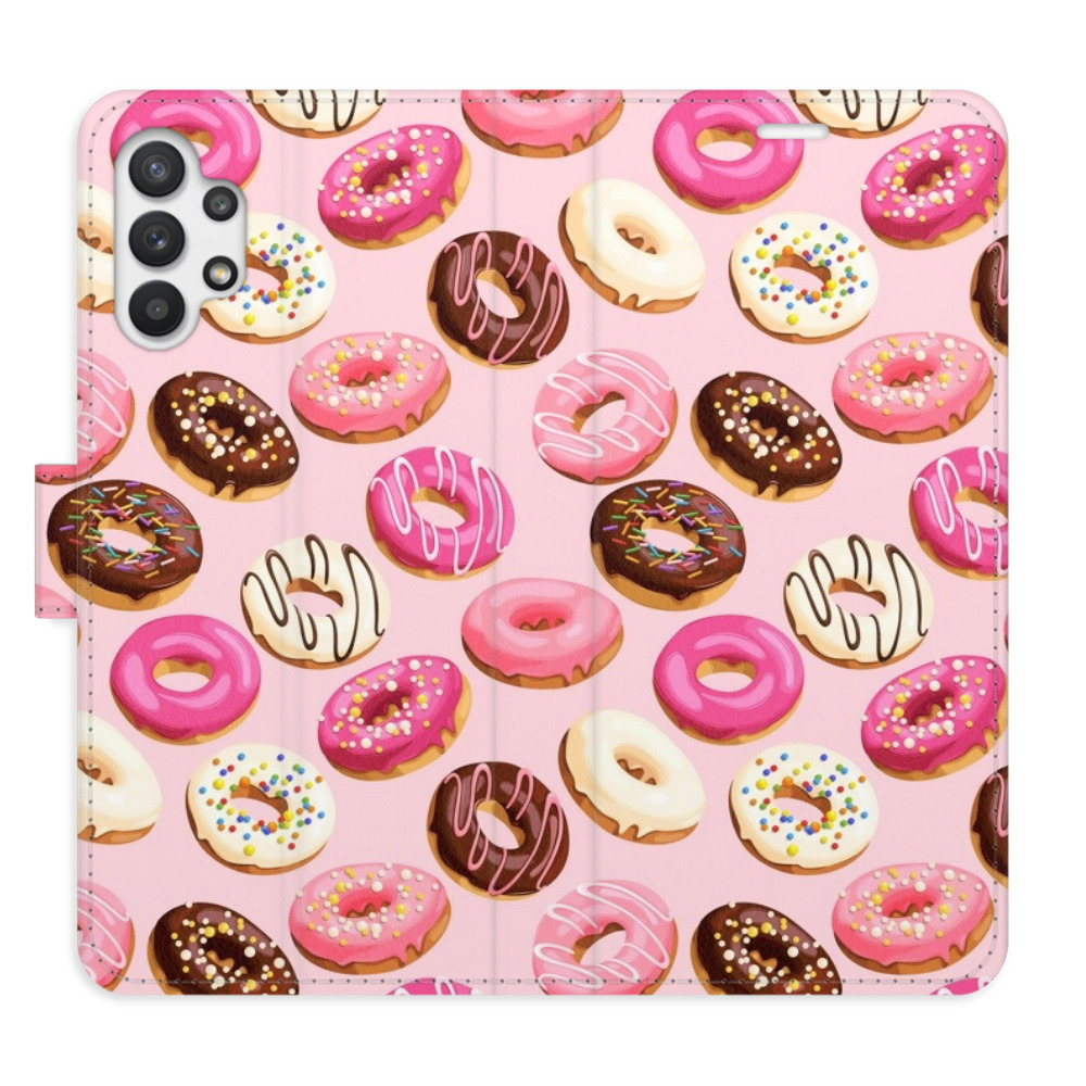 Flipové puzdro iSaprio - Donuts Pattern 03 - Samsung Galaxy A32 5G