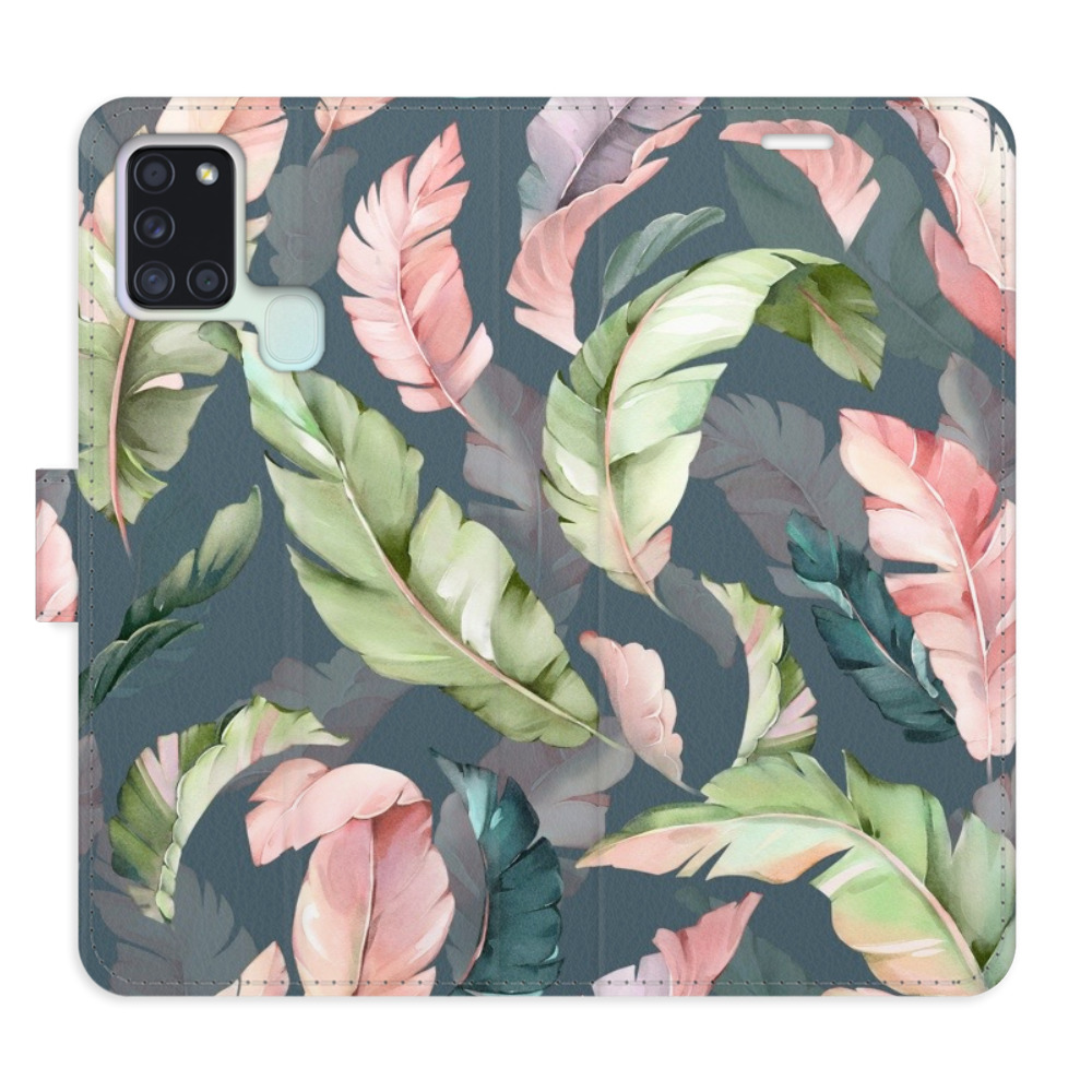 Flipové puzdro iSaprio - Flower Pattern 09 - Samsung Galaxy A21s