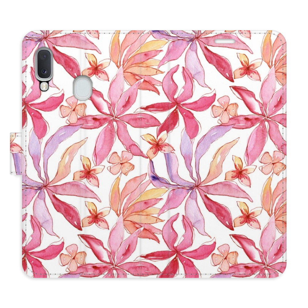 Flipové puzdro iSaprio - Flower Pattern 10 - Samsung Galaxy A20e