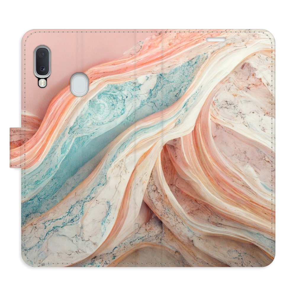 Flipové puzdro iSaprio - Colour Marble - Samsung Galaxy A20e