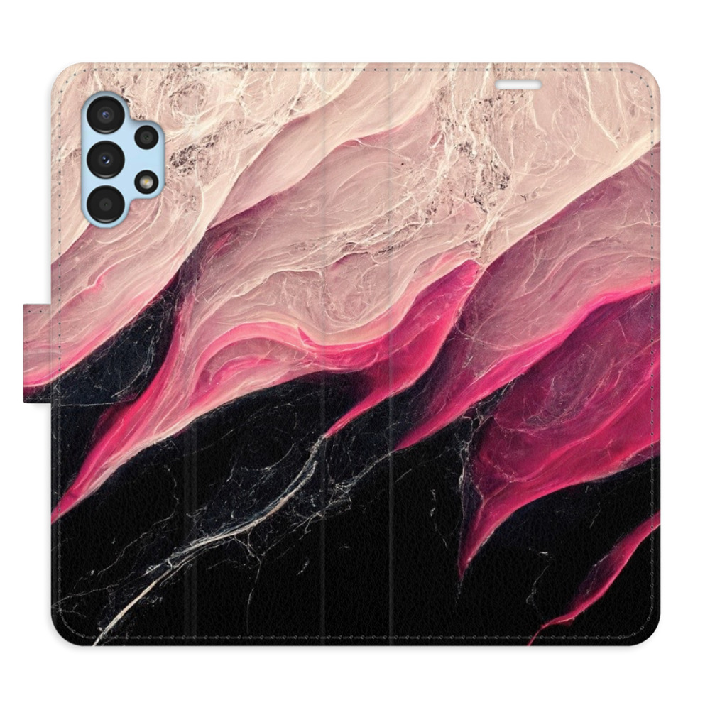 Flipové puzdro iSaprio - BlackPink Marble - Samsung Galaxy A13 / A13 5G