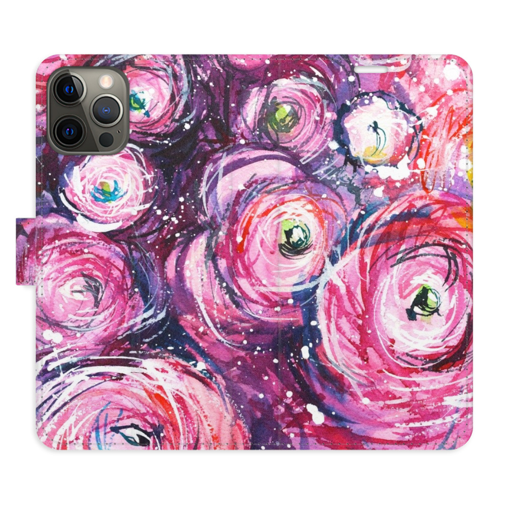 Flipové puzdro iSaprio - Retro Paint 02 - iPhone 12/12 Pro