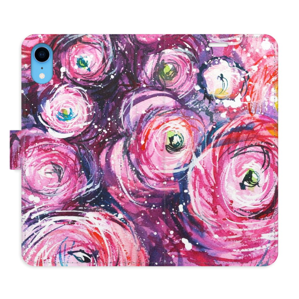 Flipové puzdro iSaprio - Retro Paint 02 - iPhone XR