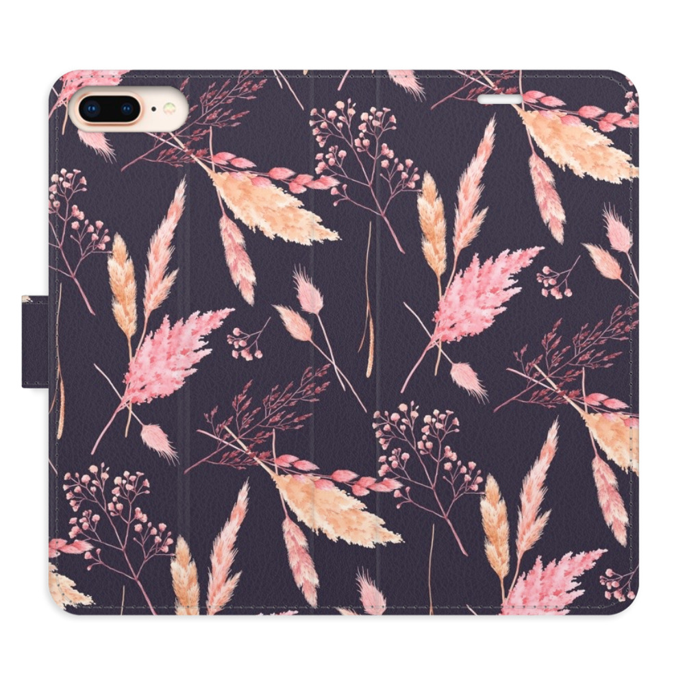 Flipové puzdro iSaprio - Ornamental Flowers 02 - iPhone 7 Plus